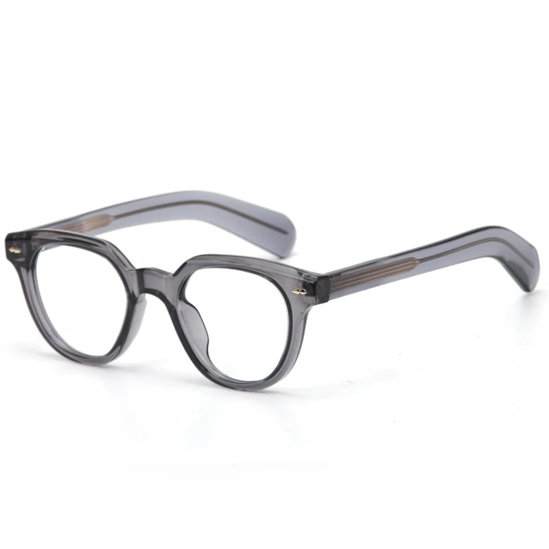 Aror Unisex Full Rim Square Thick Acetate Eyeglasses 86384