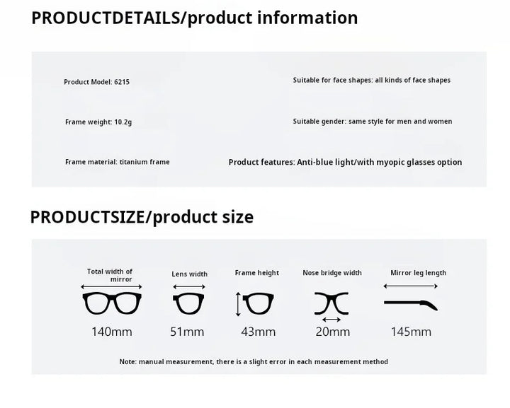 Yimaruili Women's Full Rim Cat Eye Tr 90 Titanium Eyeglasses 62159