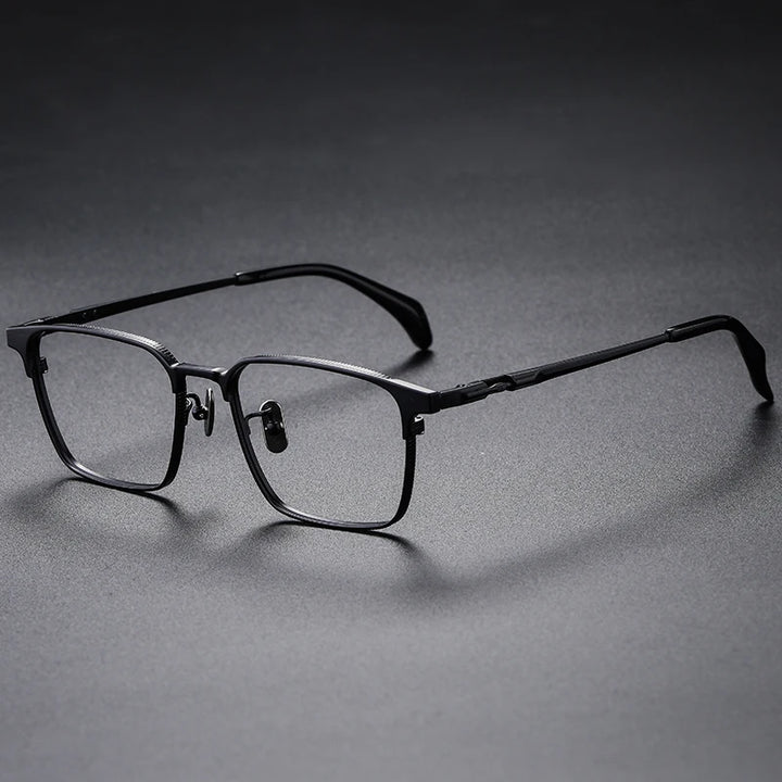 Muzz 07527 men's pure titanium prescription eyeglasses — view 6