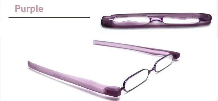 Brightzone Unisex Semi Rim Oval Tr 90 Alloy Reading Glasses 154515