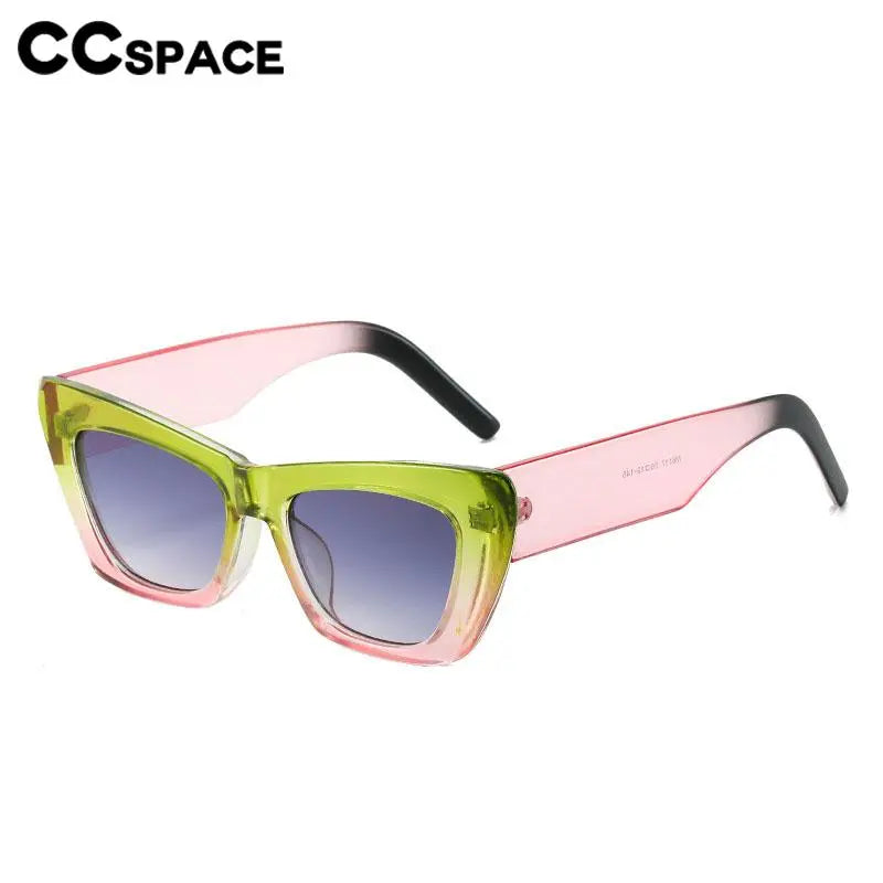 CCSpace Women's Full Rim Cat Eye Plastic Eyeglasses 56897 Full Rim CCspace   