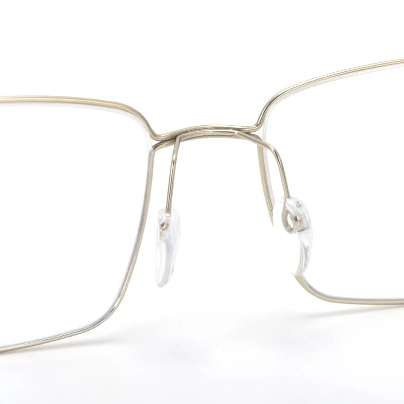 Muzz 2120 men's square alloy prescription eyeglasses — view 8