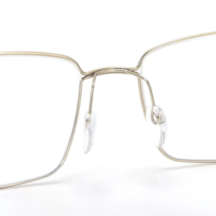 Muzz 2120 men's square alloy prescription eyeglasses — view 8