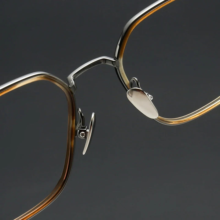 Muzz SH0076 unisex pure titanium acetate prescription eyeglasses — view 9