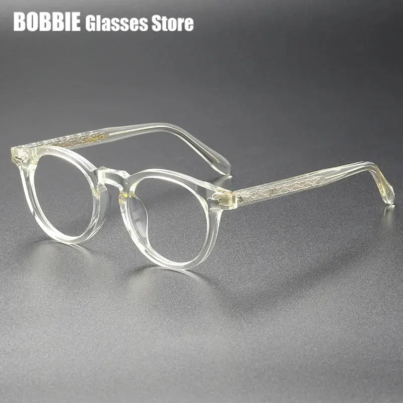 Bobbie 505000 Unisex 142mm Frames Full Rim Square Titanium Acetate FuzWeb