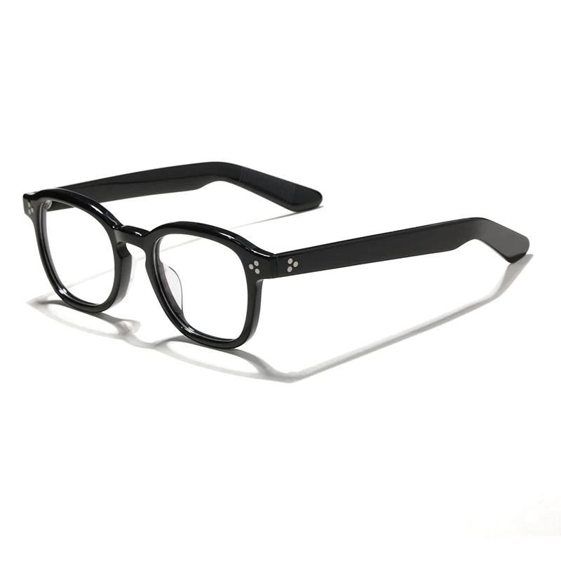 Hewei Unisex Full Rim Square Thick Acetate Eyeglasses 14450 Full Rim Hewei C1 CHINA 