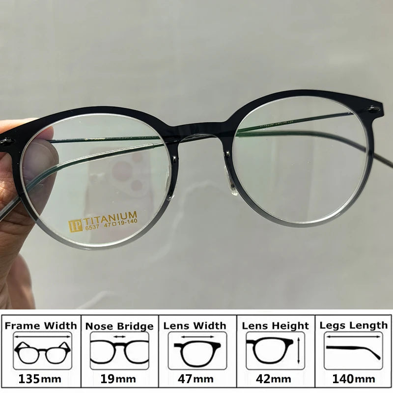Bobbie Unisex Full Rim Square Acetate Eyeglasses 65-Series