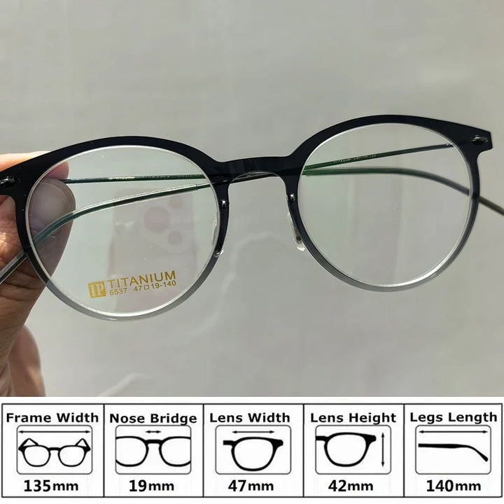 Bobbie Unisex Full Rim Square Acetate Eyeglasses 65-Series