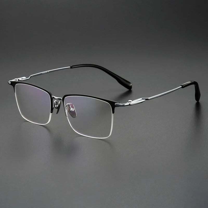 Muzz SH0063 men's titanium prescription eyeglasses — view 4