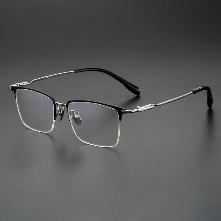Muzz SH0063 men's titanium prescription eyeglasses — view 4