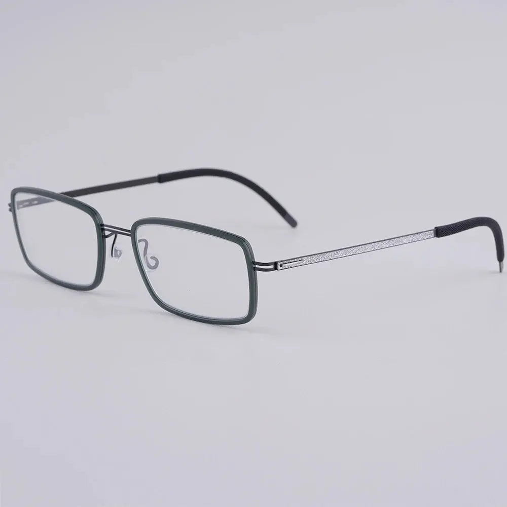 Bobbie 462325 Women’s 137mm Full Rim Square Titanium Frames FuzWeb