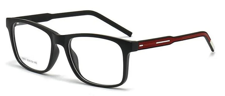 Muzz 68010 men's square TR90 prescription eyeglasses — view 8
