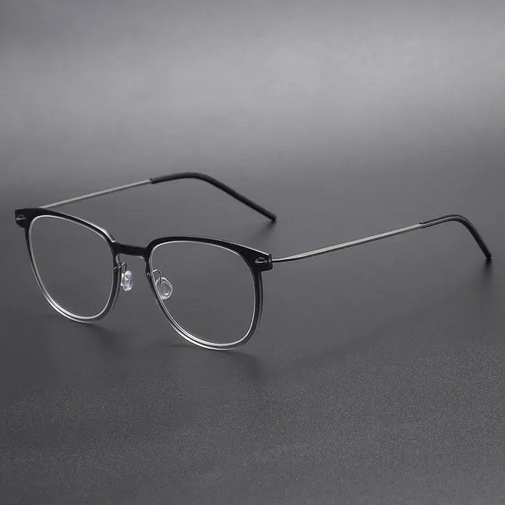 Bobbie Full Rim 654900 Women’s Polygon Acetate Titanium Frames FuzWeb