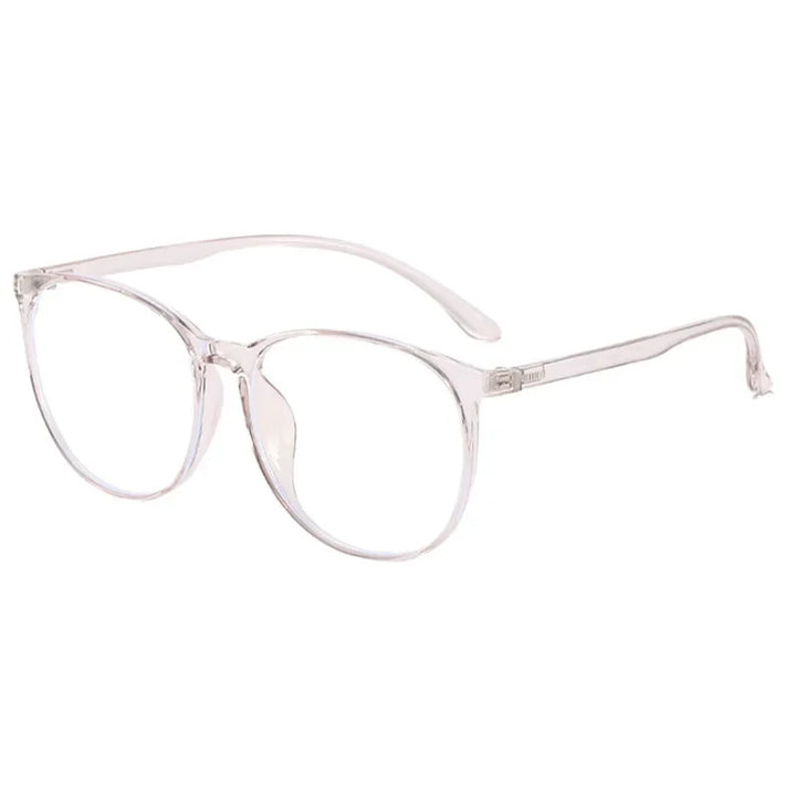Handoer Unisex Full Rim Round TR90 Blue Light Prescription Eyeglasses 5703 - view 3
