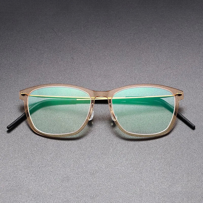 Bobbie Unisex Full Rim Square Acetate Eyeglasses 6525