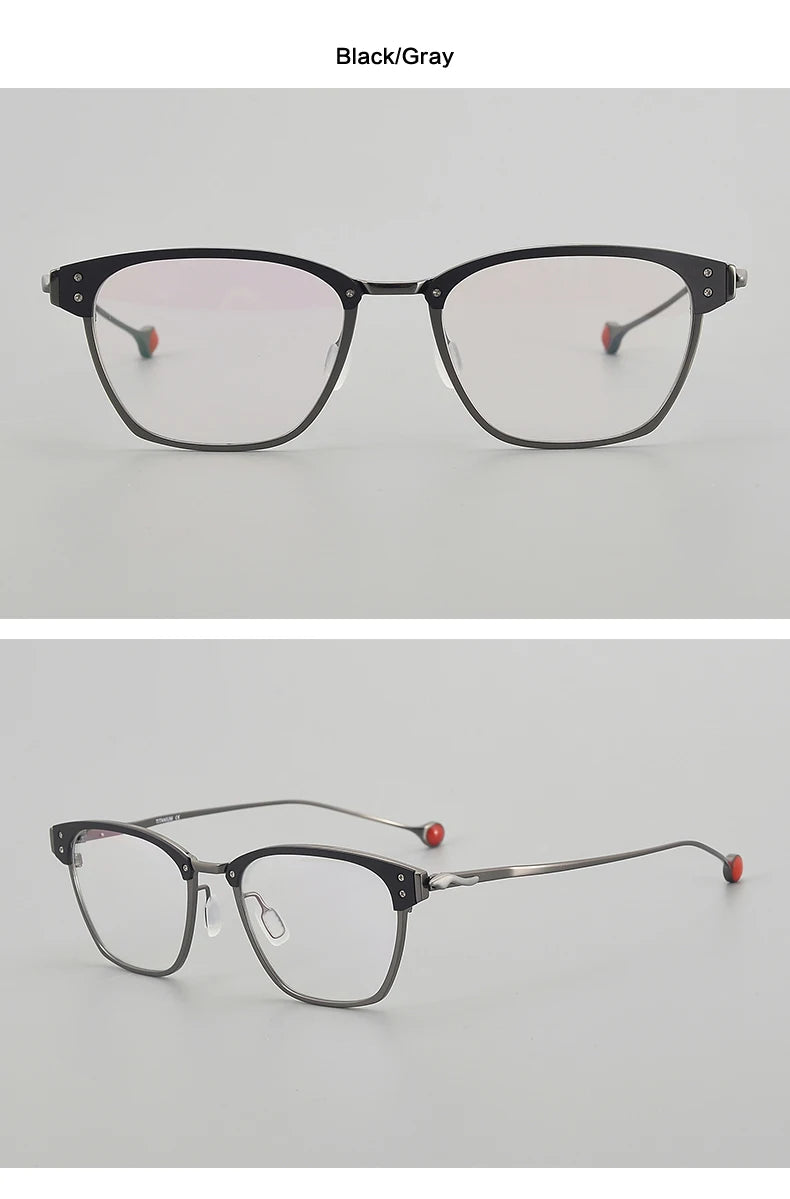 Muzz 402 unisex pure titanium prescription eyeglasses — view 12