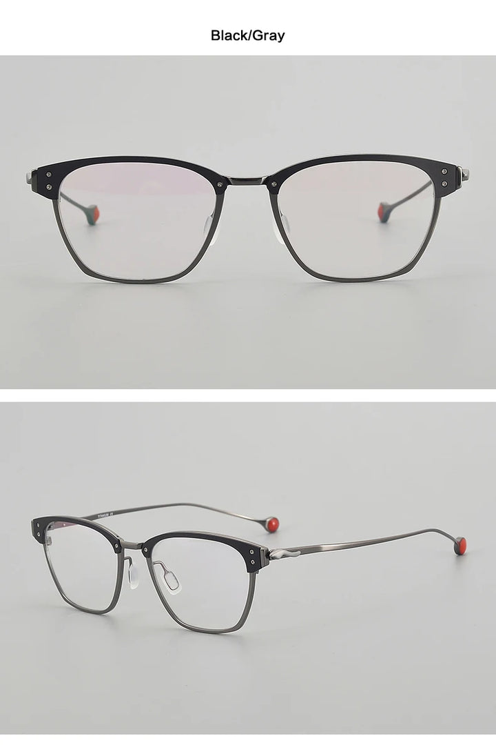 Muzz 402 unisex pure titanium prescription eyeglasses — view 12