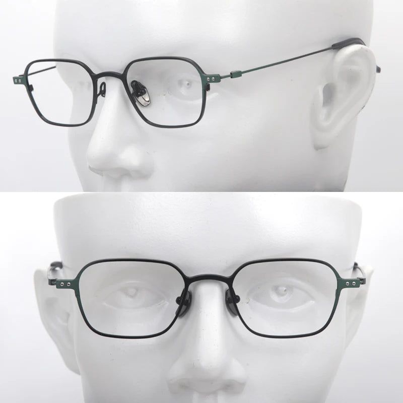 Muzz Y10005 unisex IP titanium prescription eyeglasses — view 7