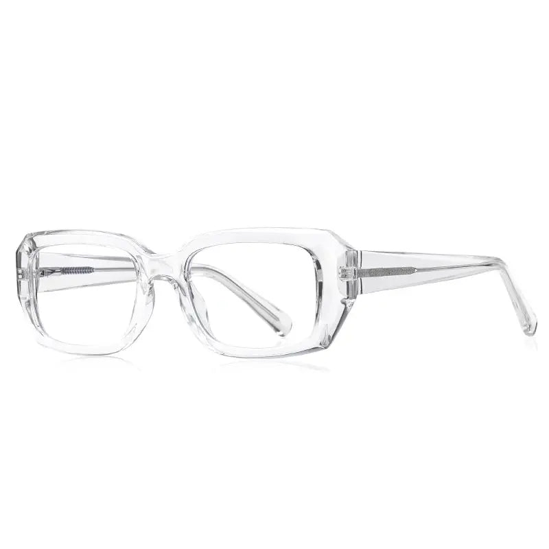 Vicky Women's Full Rim Square Stainless Steel and TR90 Reading Glasses 2154 — view 2 | Vicky at FuzWeb