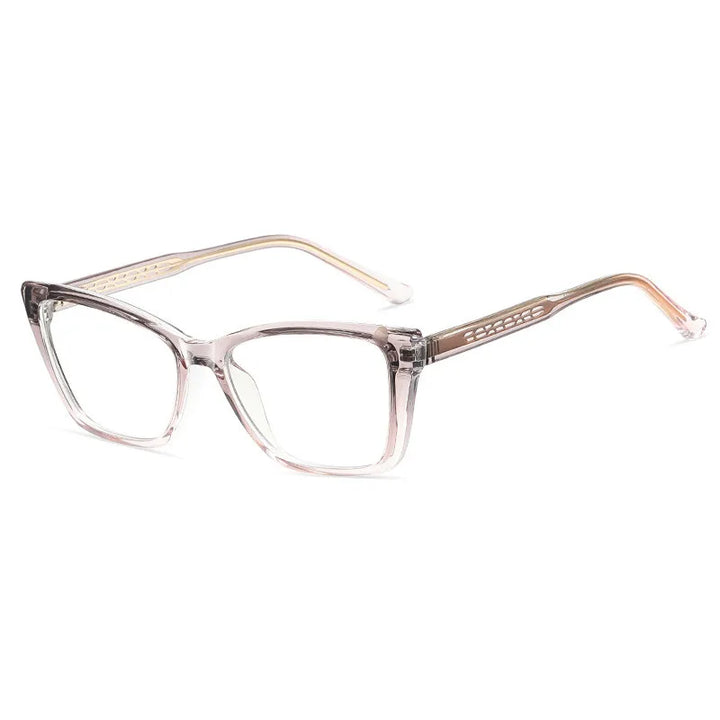 CCspace Women's Full Rim Square Tr 90 Alloy Reading Glasses 311649
