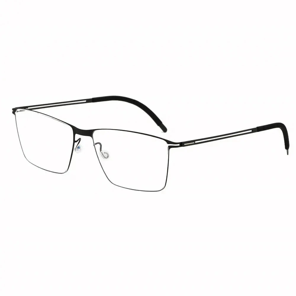 Aimee Women's Full Rim Square Titanium Screwless Eyeglasses 484109 FuzWeb