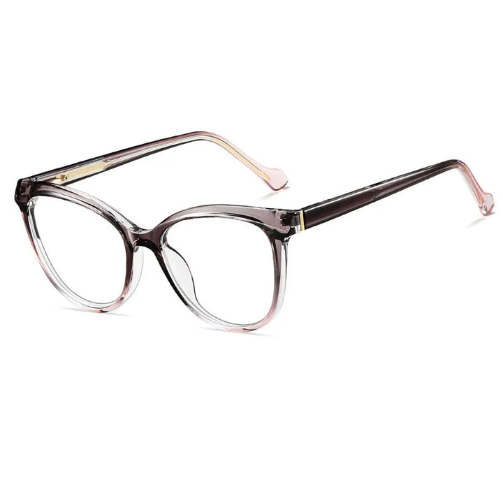 CCspace Women's Full Rim Square Tr 90 Alloy Reading Glasses 311153