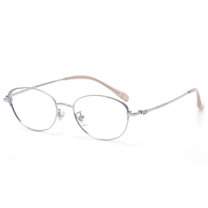 Muzz 35176 women's IP titanium prescription eyeglasses — view 4