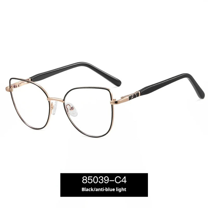 Xbora Unisex Full Rim Classic Pure Titanium Eyeglasses 85039 — view 6 | Xbora at FuzWeb