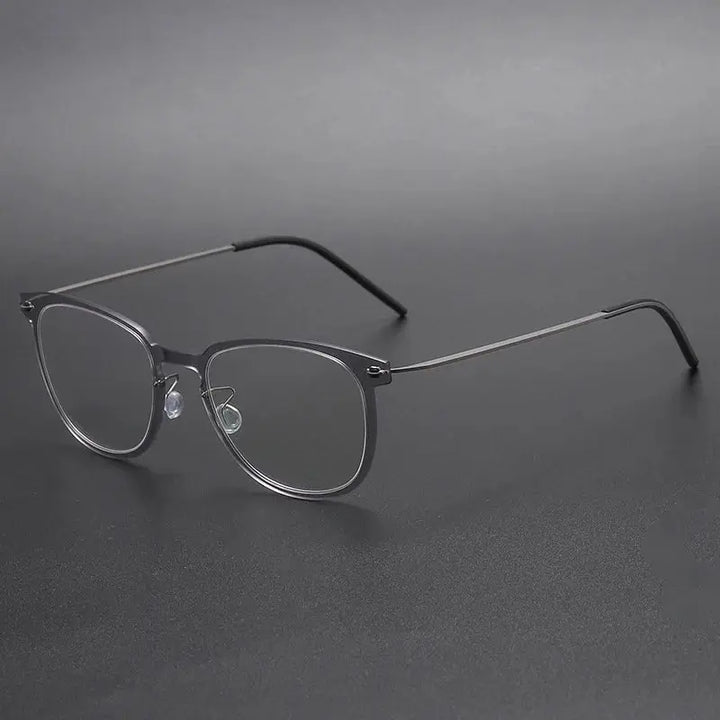 Bobbie Full Rim 654900 Women’s Polygon Acetate Titanium Frames FuzWeb