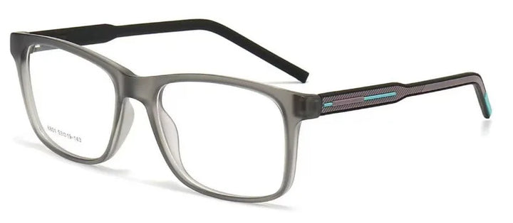 Muzz 68010 men's square TR90 prescription eyeglasses — view 10