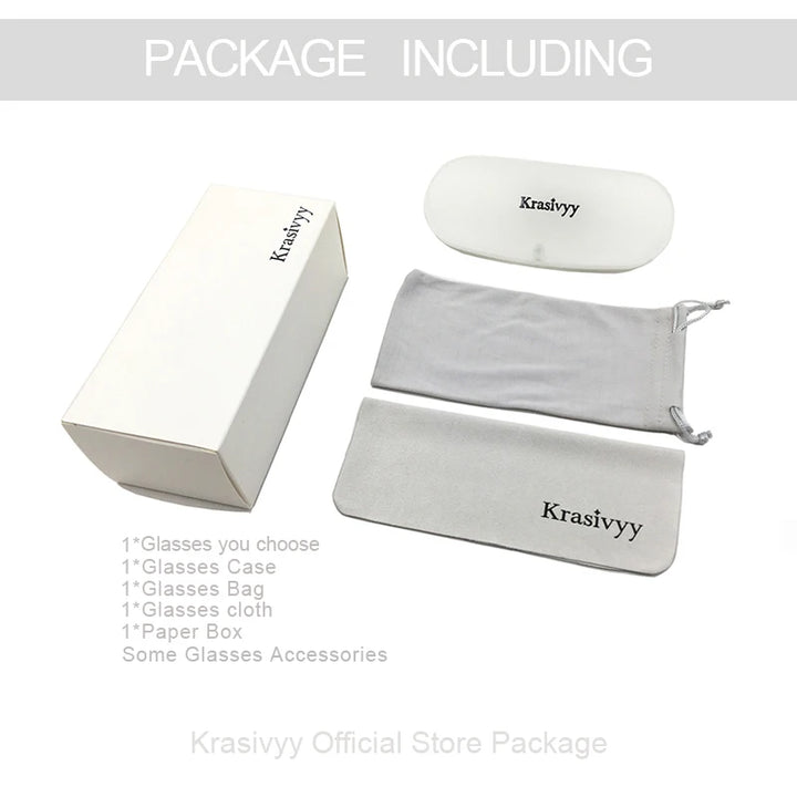 Krasivyy Unisex Rimless Square Titanium Prescription Eyeglasses KR16021 - view 6