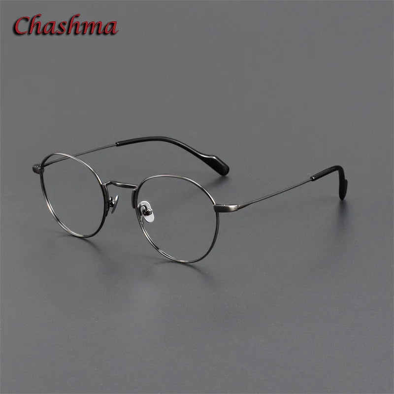 Chashma Ottica Women's Full Rim Oval Round Titanium Eyeglasses 939141