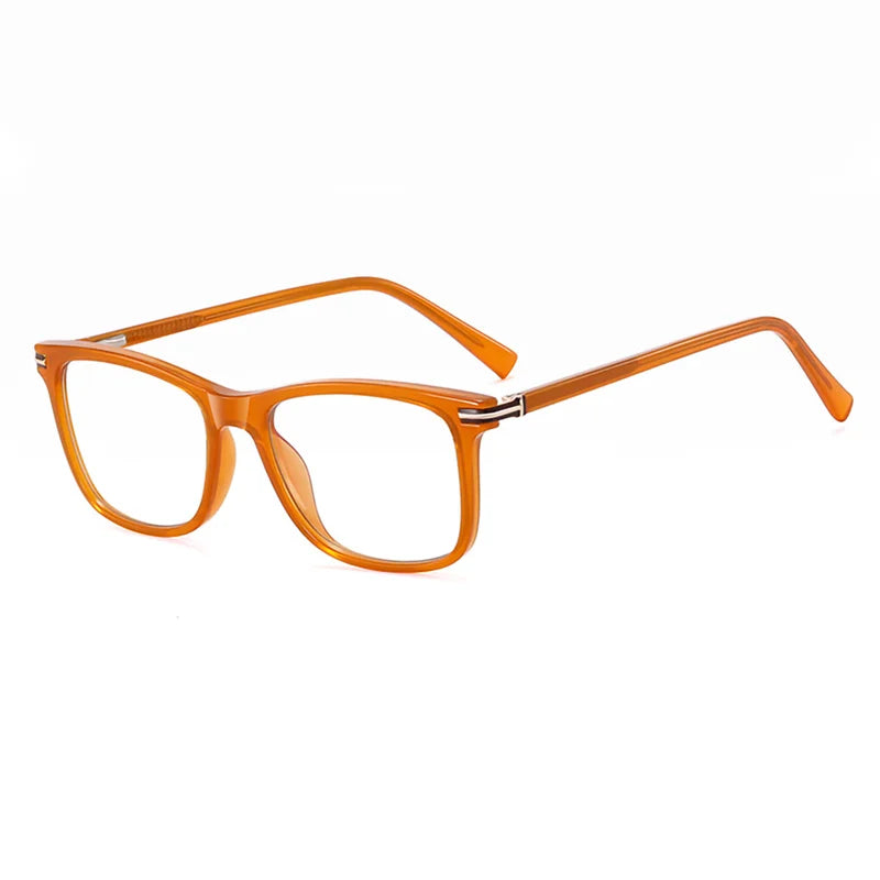 Ralferty Women's Full Rim Square Tr 90 Titanium Eyeglasses 8963551