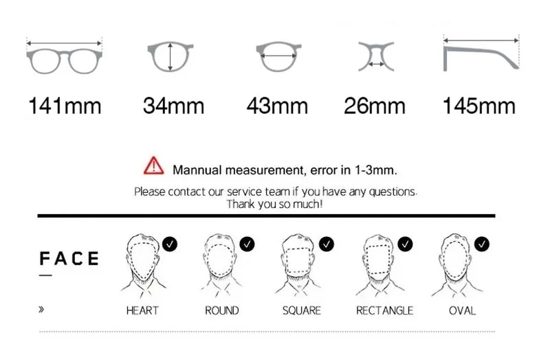 Bobbie Unisex Full Rim Oval Titanium-Steel Acetate Eyeglasses 344326