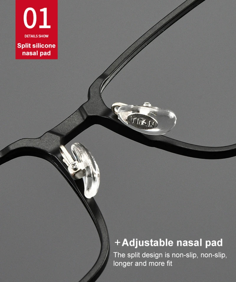 Vicky Men's Titanium Reading Glasses – FuzWeb
