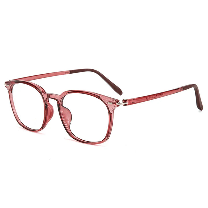 Kocolior Unisex Full Rim Oval Square Tr 90 Eyeglasses 46851