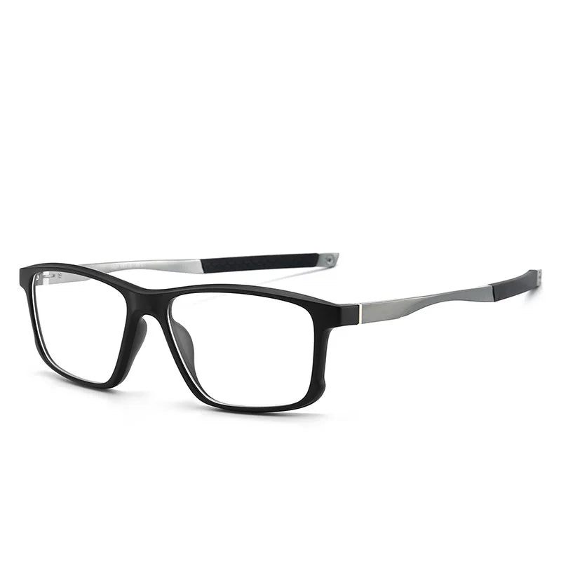 CCspace Women's Full Rim Square Tr 90 Alloy Reading Glasses 802692