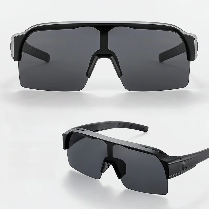 Xbora Unisex Full Rim Google Square Tr 90 Tac Sunglasses 140012