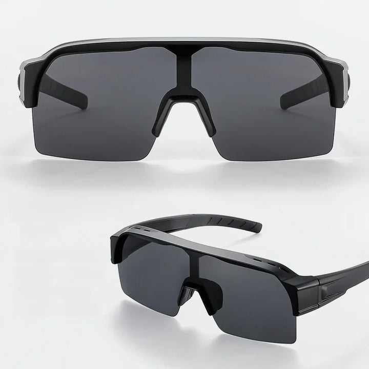 Xbora Unisex Full Rim Google Square Tr 90 Tac Sunglasses 140012
