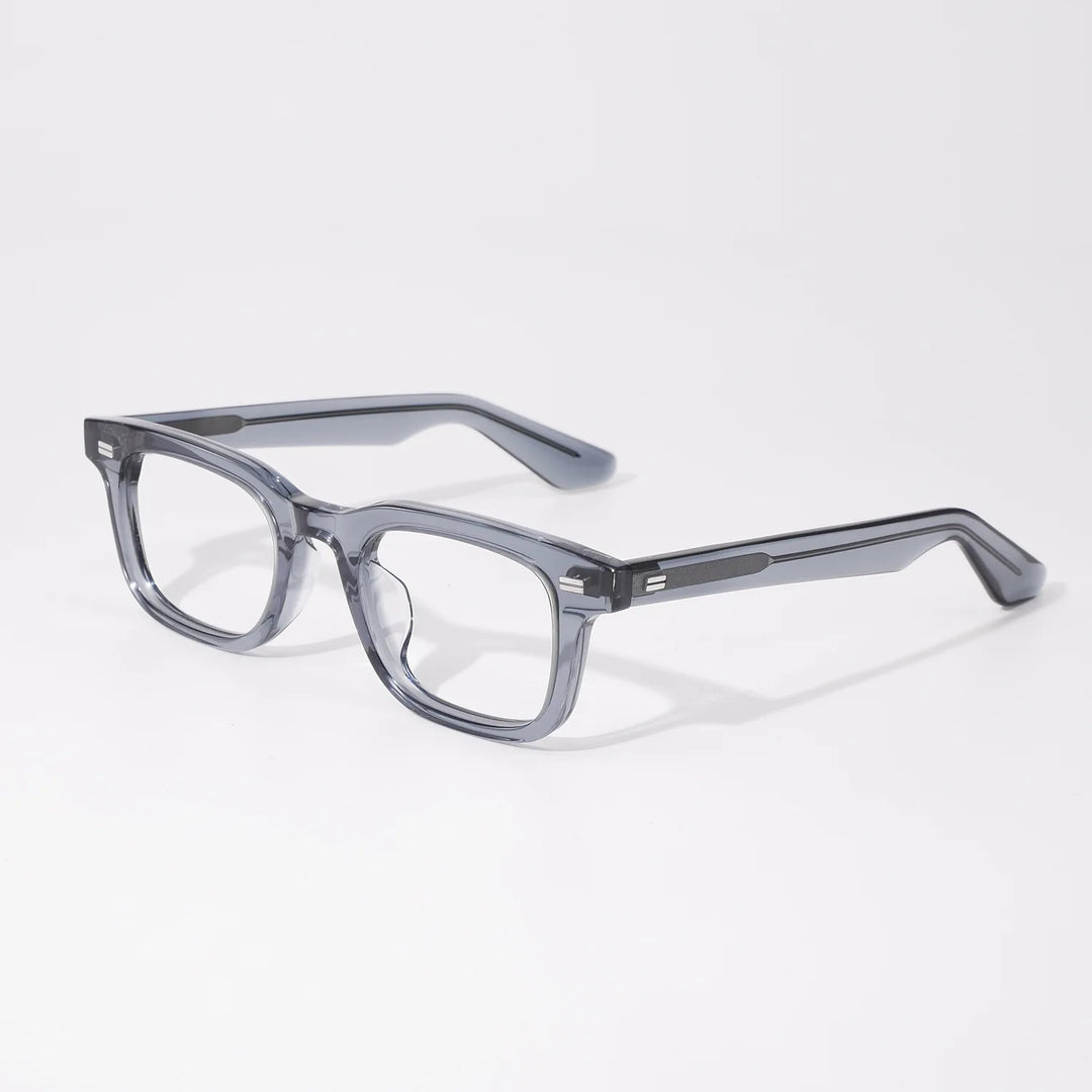 Hewei Unisex Full Rim Square Acetate Eyeglasses 98178