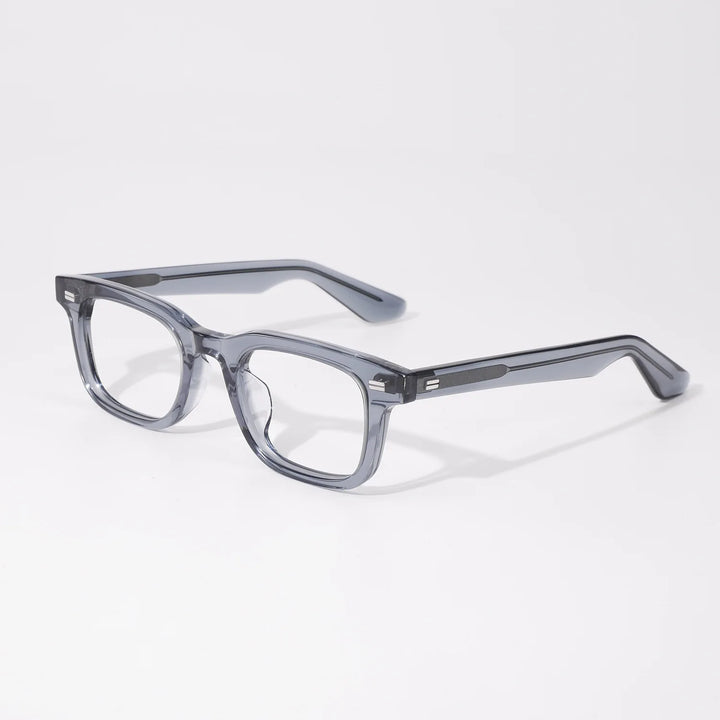 Hewei Unisex Full Rim Square Acetate Eyeglasses 98178