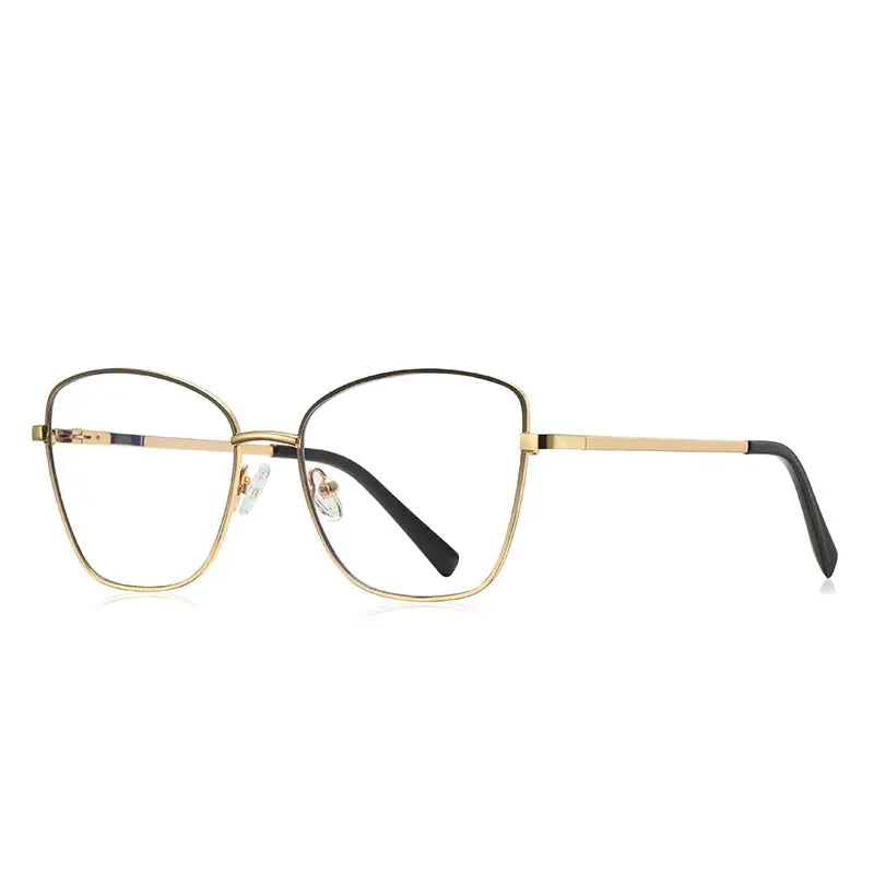 Vicky Unisex Full Rim Tr 90 Titanium Square Reading Glasses 3087.