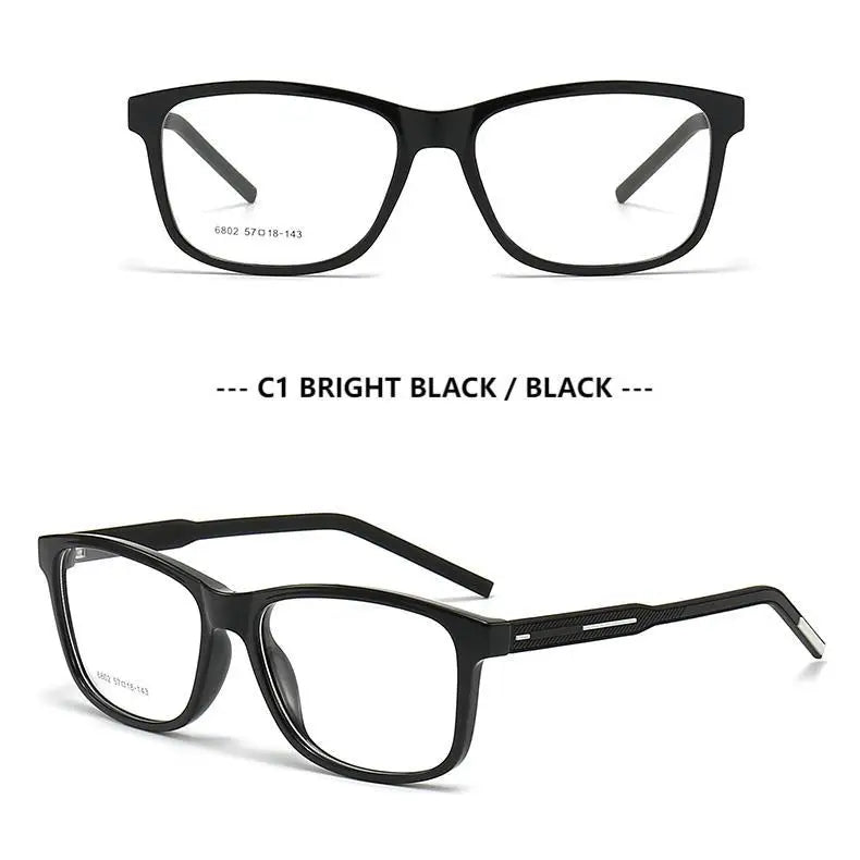 Muzz 68020 unisex square TR90 prescription eyeglasses — view 8