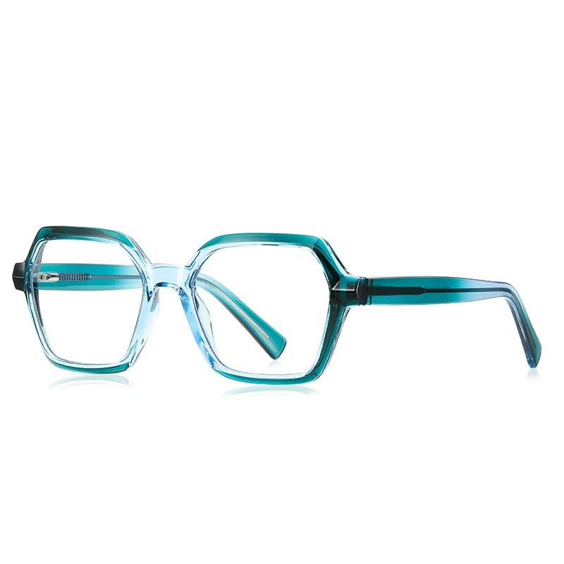 Vicky Unisex Full Rim Tr 90 Stainless Steel Square Reading Glasses 2162 Reading Glasses Vicky PFD2162-C6 0 