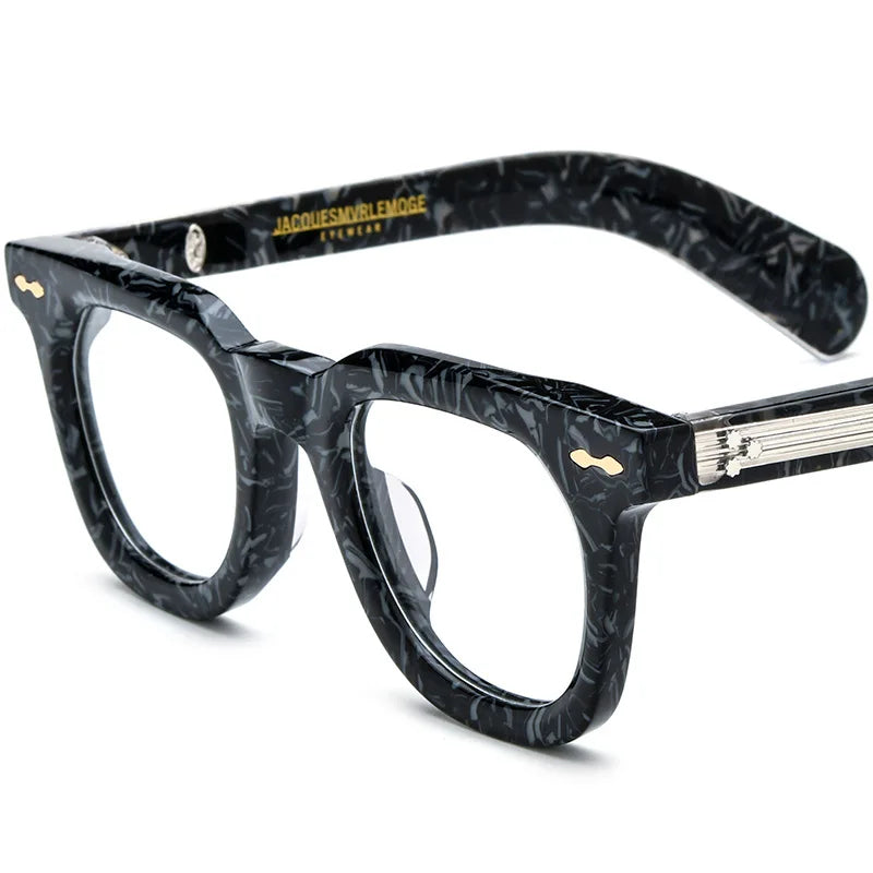 Nobler Women's Full Rim Square Thick Acetate Eyeglasses 14839