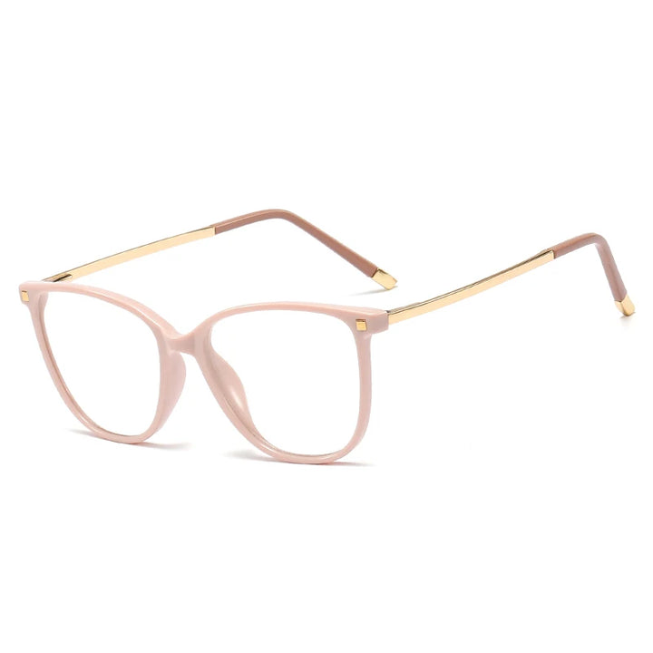 Handoer Women's Full Rim Square Tr 90 Alloy Eyeglasses 192151