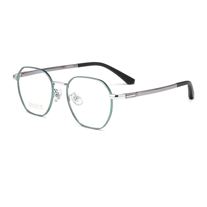 Hotochki Mens Full Rim Square Titanium Eyeglasses N80003n Full Rim Hotochki   