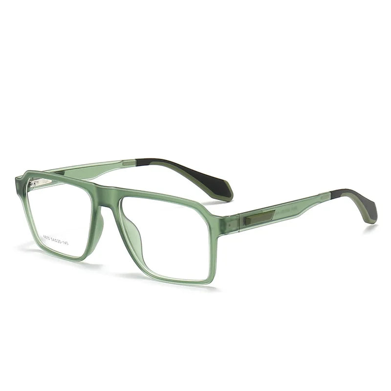 Muzz 68100 unisex rectangle TR-90 prescription eyeglasses — view 9