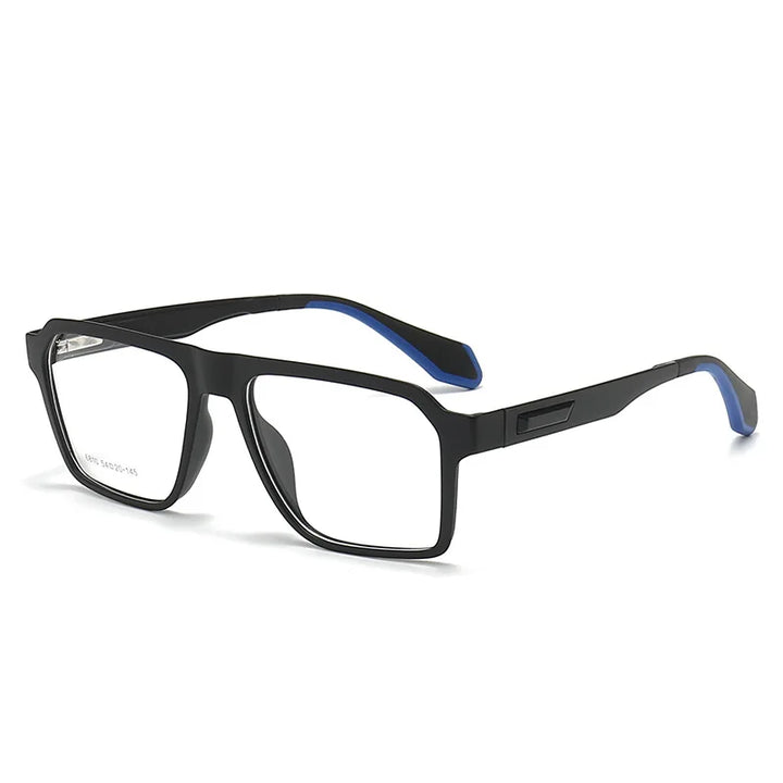 Muzz 68100 unisex rectangle TR-90 prescription eyeglasses — view 8