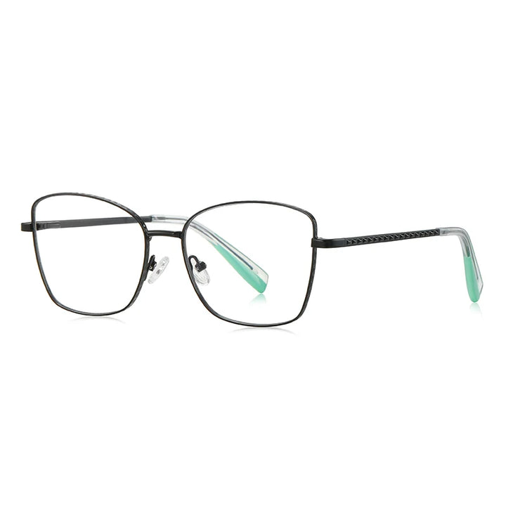 Vicky Women's Full Rim Square Stainless Steel Reading Glasses 3077 Reading Glasses Vicky